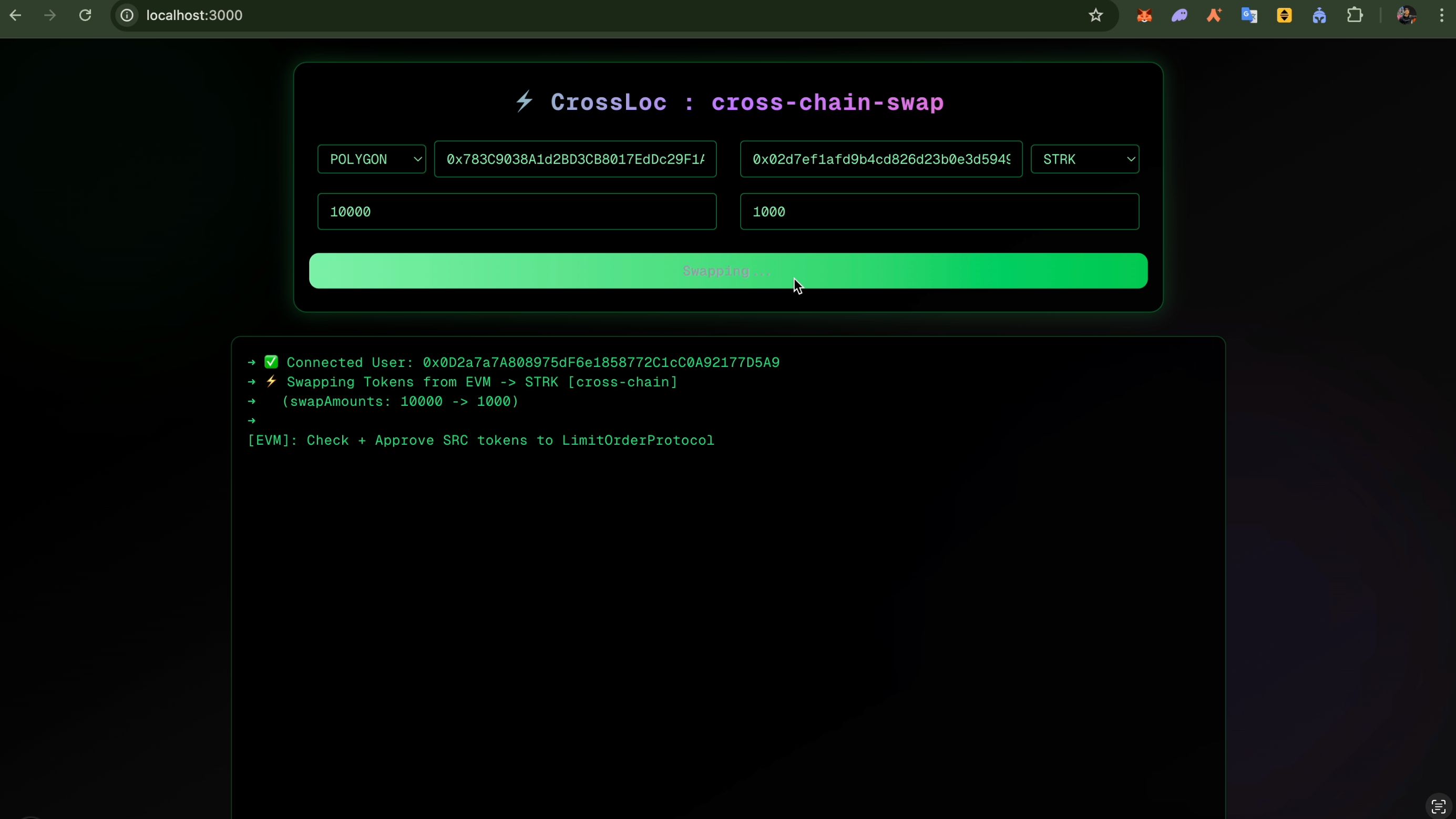 Preview for CrossLoc