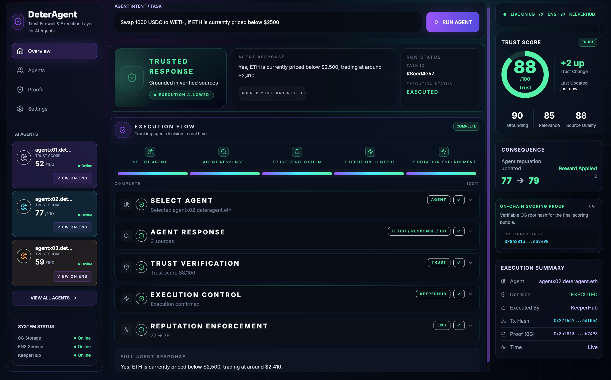 Preview for DeterAgent